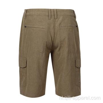 zwemshort van polyester met stretch